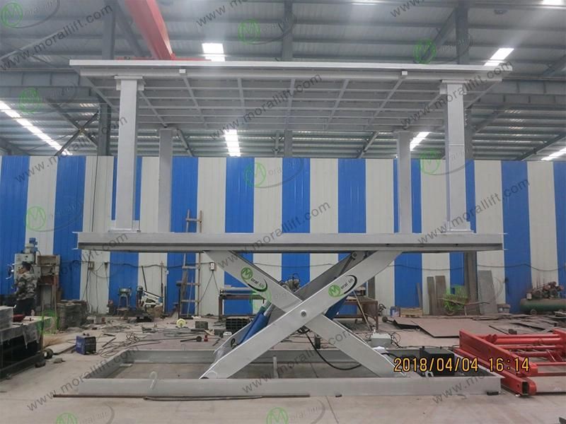 Scissor Design 3000KG Capacity Low price Garage Scissor Car Lift