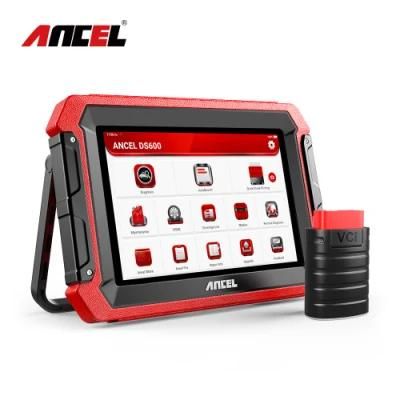 Ancel Ds600 OBD2 Professional Scanner Diagnostic Tools All System ECU Coding Active Test Oil TPMS Epb Reset Automotive Scanner