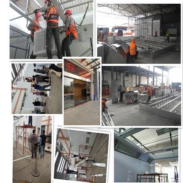 Guangli ISO Approval Paint Booth/Electric Heater Spray Booth