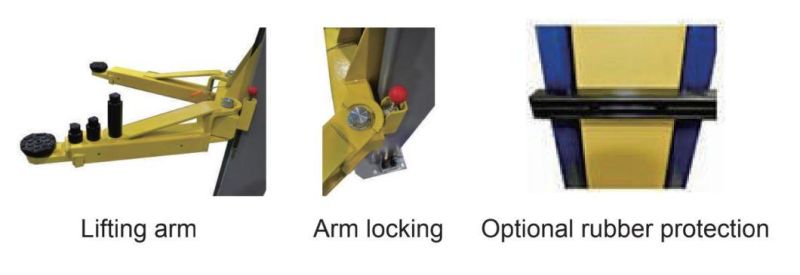 Garage Lifting Car Equipment Hydraulic Two Post Car Lift with CE Certification