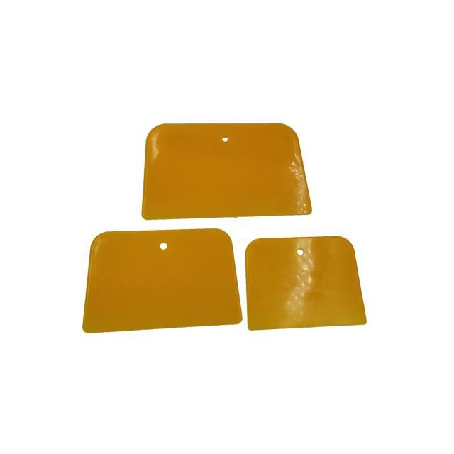 Yellow Plastic Adhesive Car Body Filler Spreader