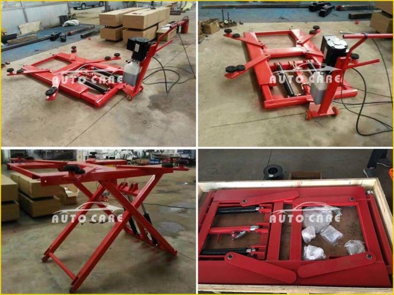 6000lbs Double Cylinder Hydraulic Car Scissor Lift for Sale