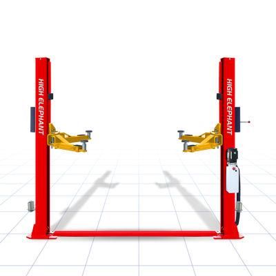 4t Auto Car Lift Portable Lift Red Blue OEM Hydraulic Double Design on Sale