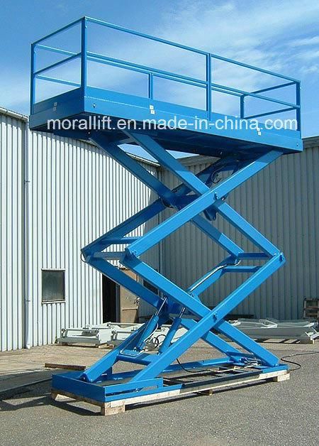 Hydraulic underground garage car parking lift with CE