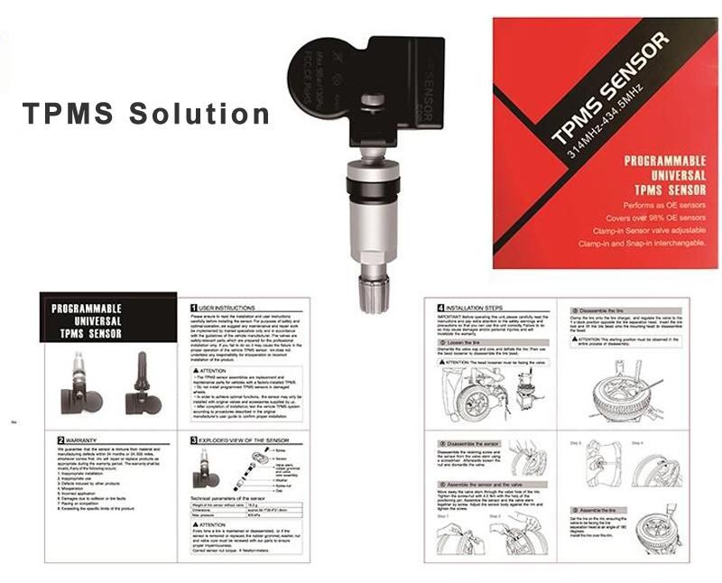 Tires Monitor Air Sensor Tyre Pressure Monitoring System OE Replacement TPMS