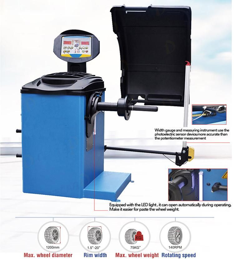 Low Price Automatic Rim Repair Alloy Wheel Balancing Machine Tools Suppliers Tcm-710