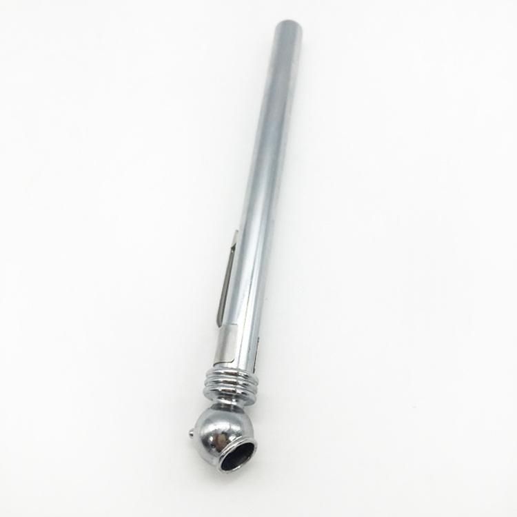 Chrome-Plated Plastic Head Pencil Tire Gauge