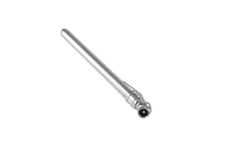 Chrome-Plated Plastic Head Metal Tube Pen Tire Gauge