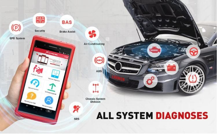 Launch X431 Pros Mini Diagnostic Auto Automotive Scanner Professional Auto Diagnostic Tool OBD ECU Coding