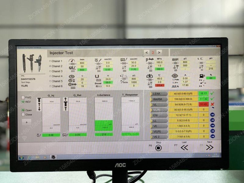 Cr-708A Crs708 Common Rail Injector and Pump Test Bench