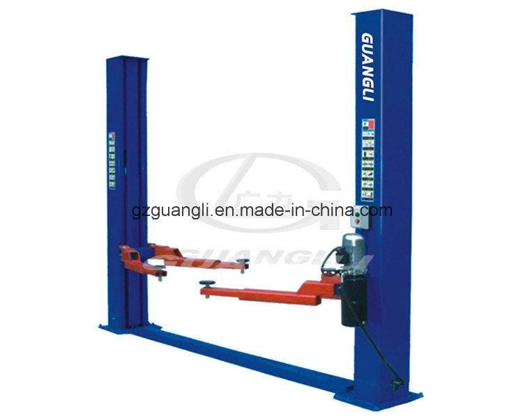 Guangli Brand Double Cylinder Hydraulic Lift Type 2 Post Design Car Lift