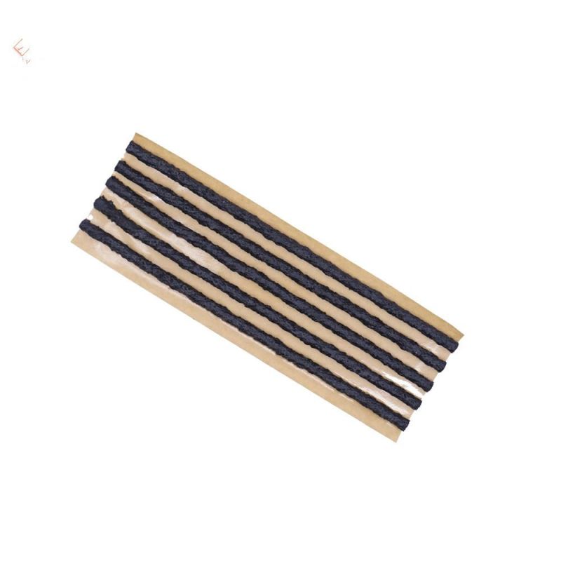 6*100mm Brown Black Tubeless Tyre Puncture Repair Strip Rubber Strip