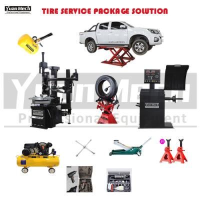 China Factory Automotive Repair Diagnostic Garage Equipment Tire Changer Combo