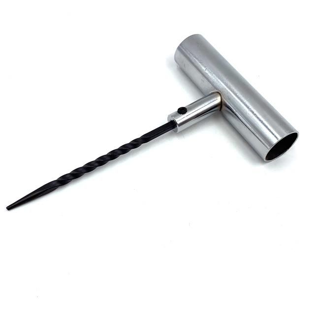 Motorcycle Tyre Replacement Tools T-Handle Insert Tool Spiral Probe Tool