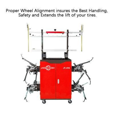 CE and GS Approved High Reputation Wheel Alignment Equipment for Vehicle