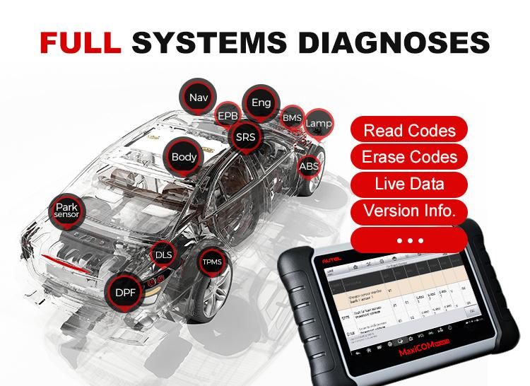 Autel Mx808 Autel Mx808bt Car Diagnostic Tools Machine Autel Scanner