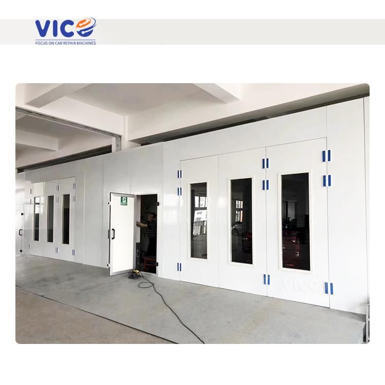 Vico Car Spray Painting Room Auto Body Paint Booth Painting Oven Spraying Booth Painting Cabin