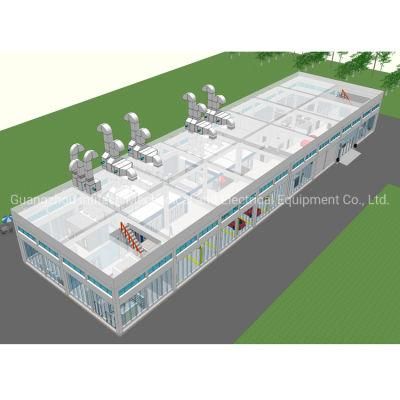 Dry Type Preparation Room and Spray Baking Cabin for Automotive