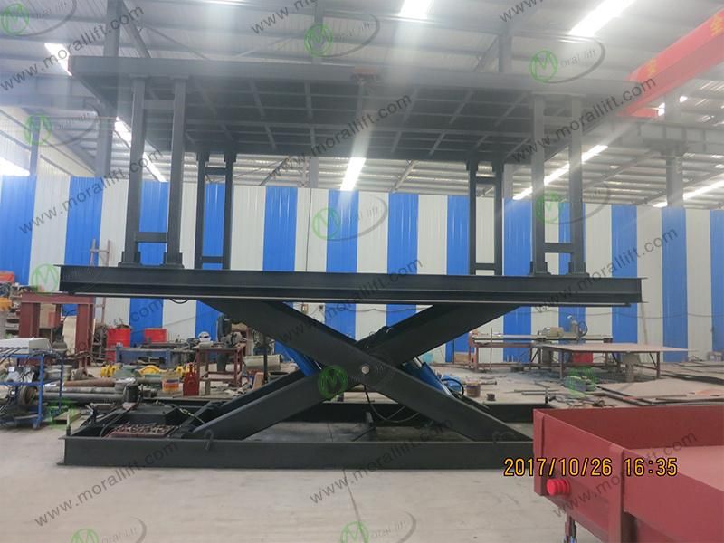 Double Deck Scissor Parking Garage Car Lift