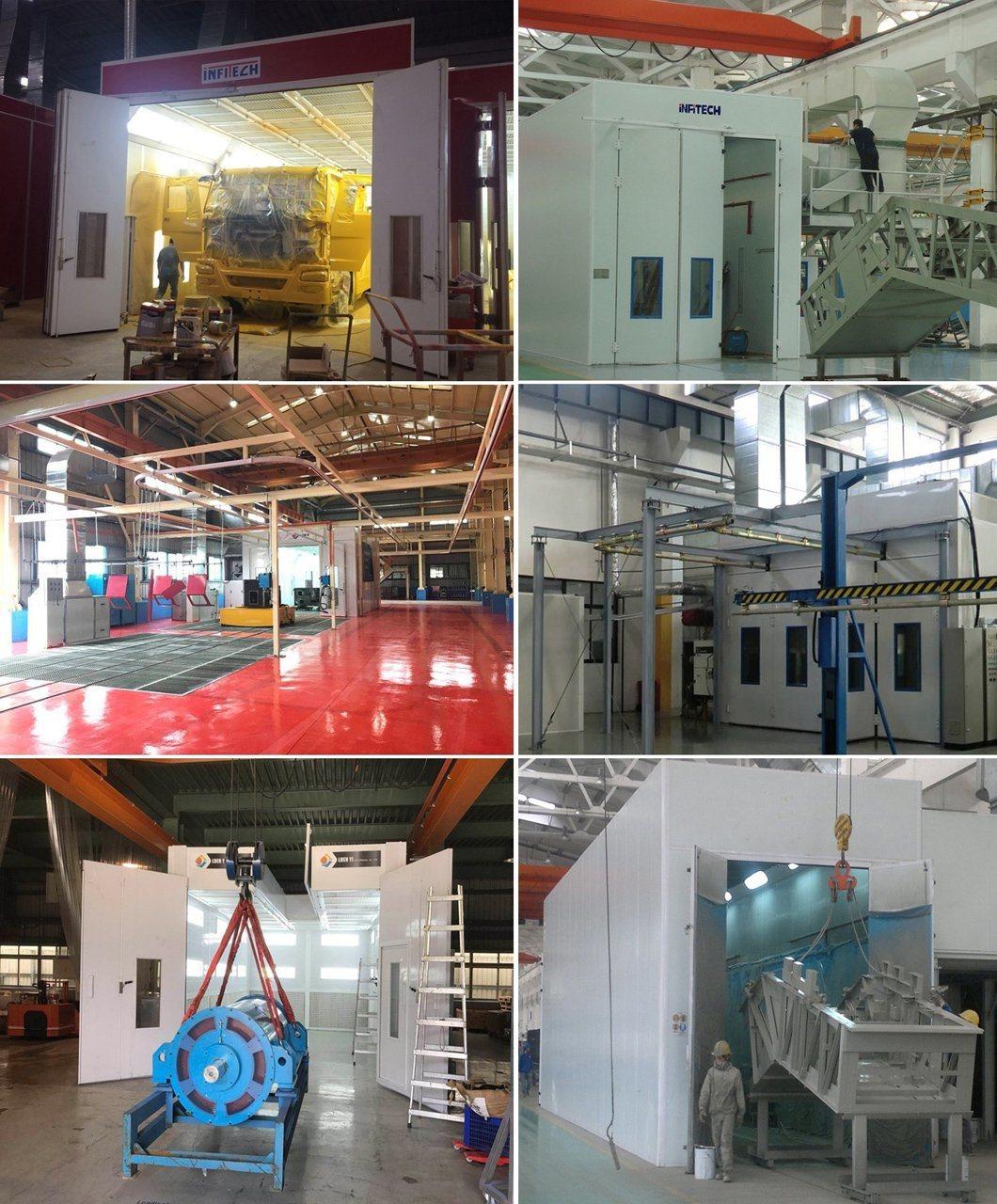 Garage Equipments/Spray Booth/Spray Booths/Paint Booths with Car Jack