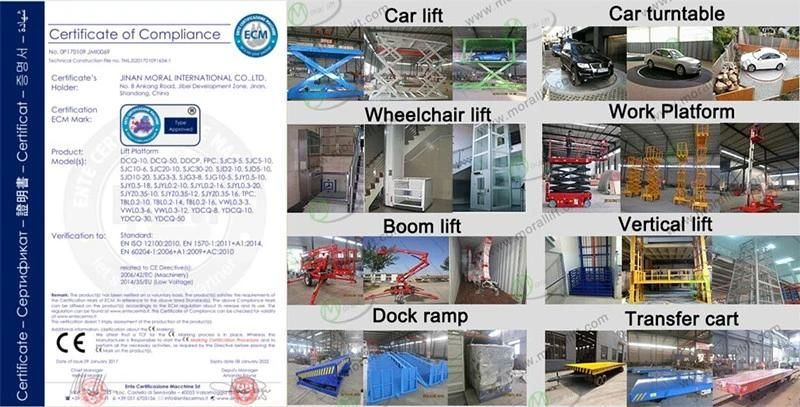 Inground Hydraulic Car Parking Lift