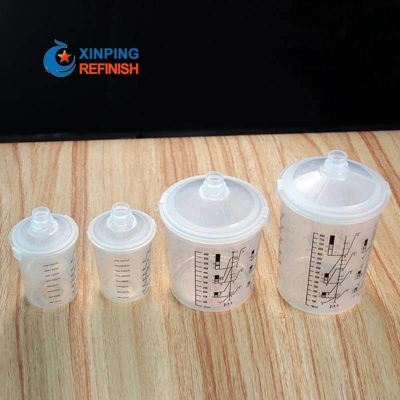 New Design Paint Preparation System Spray Disposable Paint Mixing Cup