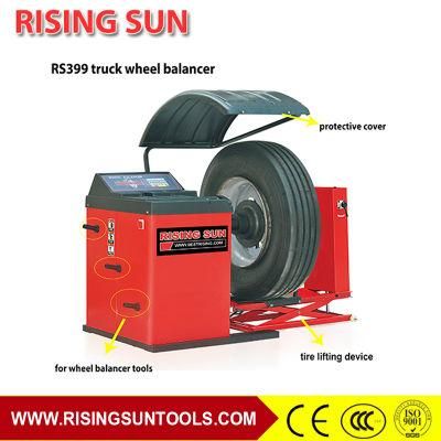 Semi Automatic Heavy Vehicle Repair Equipment for Balancing Wheels