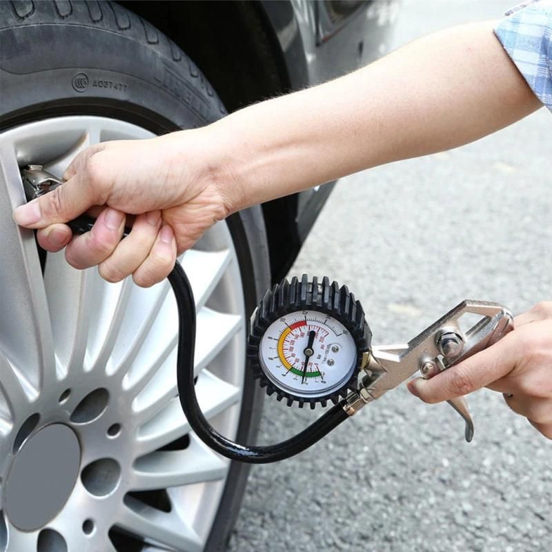 Portable Tools Digital Air Inflating Tire Pressure Gungauge Car Vehicle Tire Inflator Gun