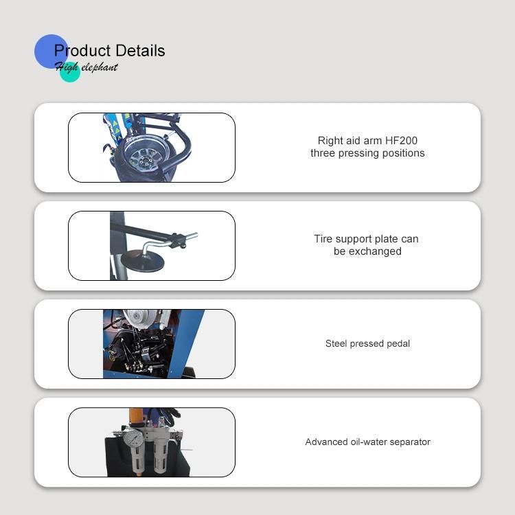 Tire Tyre Changer CE Approved Tire Changing Machine and Balancer Combo Tyre Changer Balancing Machine