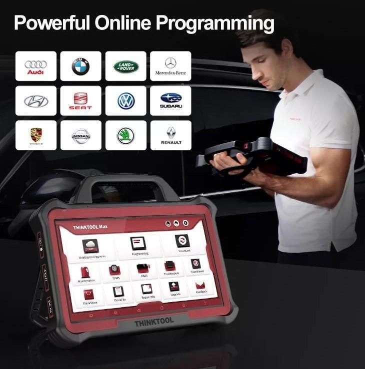 Thinktool Max Professional Diagnostic and Programming Device for Trucks and Passenger Vehicles