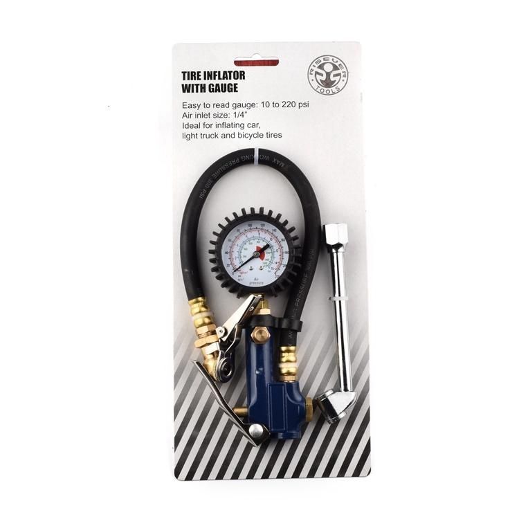 Mechanical Dial Automobile Tire Inflator Gauge Tire Inflating Gun Tire Pressure Gauge