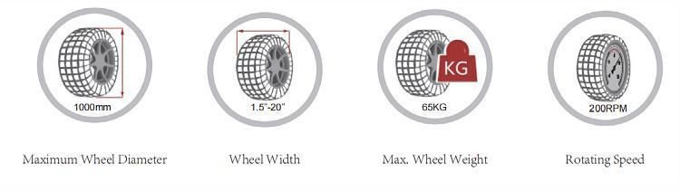 Factory Price Oddly Manual Car Tire Balancing Equipment