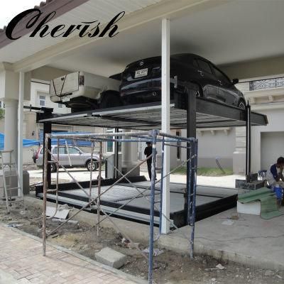 Pit Parking Lift Underground Car Hoist