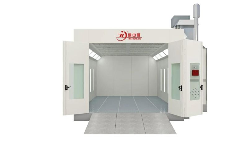 Advanced Configuration Spray Booth Heated by Natural Gas Diesel