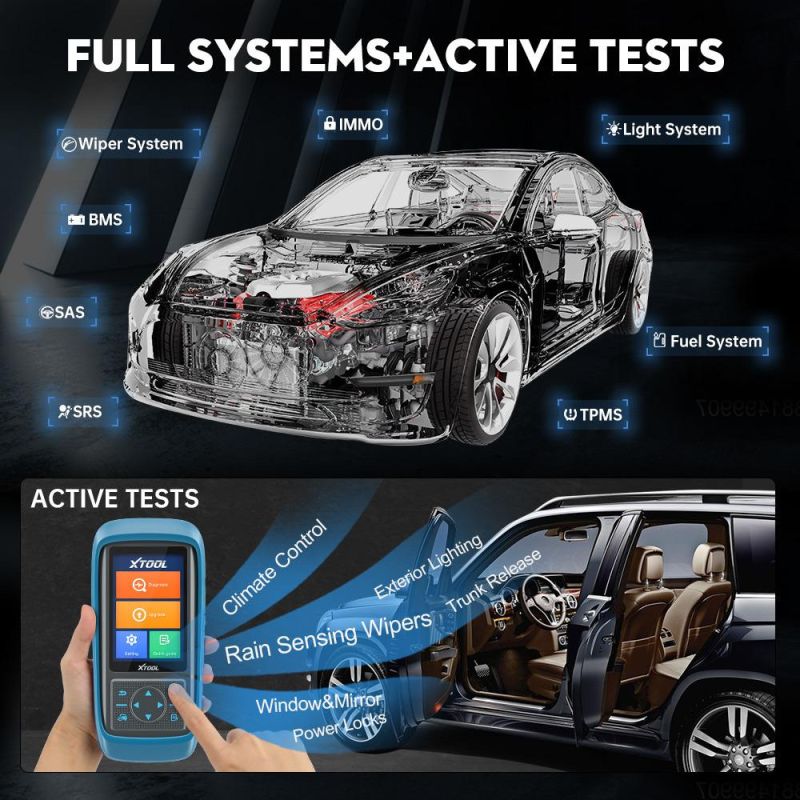 Xtool PS701 PRO Professional Diagnostic Tools for Japanese Car with Active Test for Toyota for KIA/for Isuzu Free Online Update