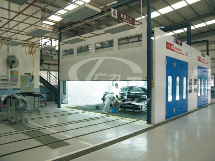 China Leading Manufacturer Powder Coating Spray Paint Equipment Oven Bake Booth for Car