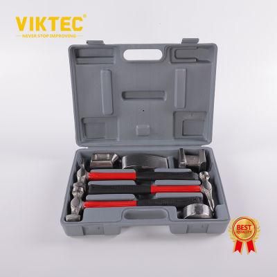 Auto Repair Tool for 7PC Heavy Duty Auto Body Hammer and Dolly Set