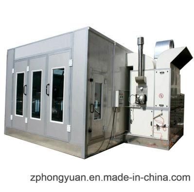Automotive Car Spray Paint Booth Room for Sale with Italy Diesel Burner