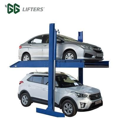 Two 2 parking car lift for home garage