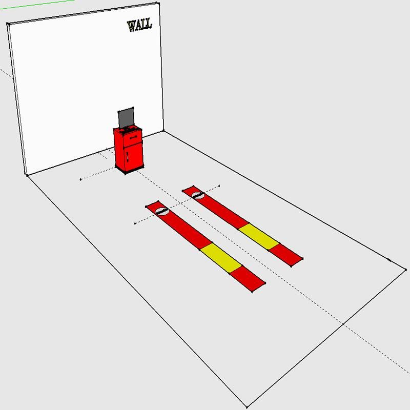 Hot Sale Car Wheel Alignment System with CCD Sensor