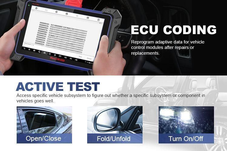 Autel Im 608 Key Programmers Scanner with IMMO ECU Reset/Adaptation, Refresh/Coding All System Diagnostic for All Cars