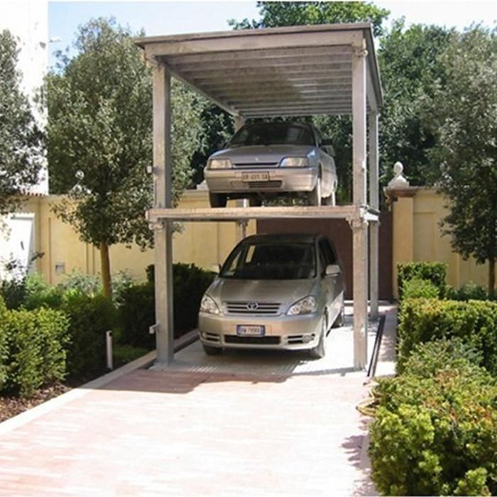 Car Underground Double Deck Lift for Parking Garage Lift