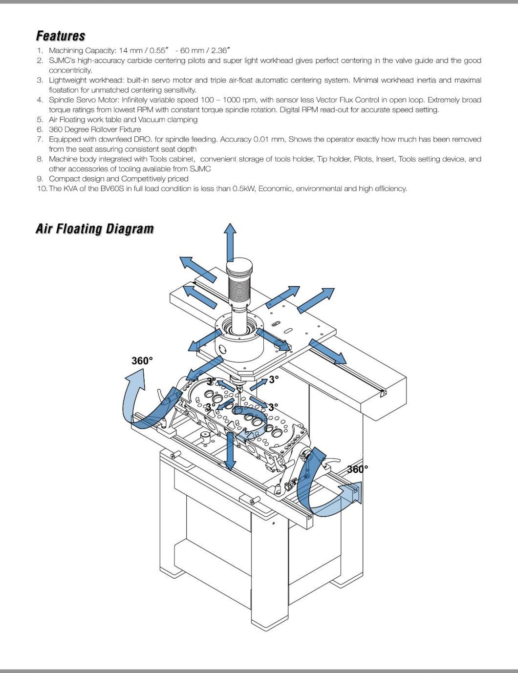 Valve Seats Boring Machine (BV60S)