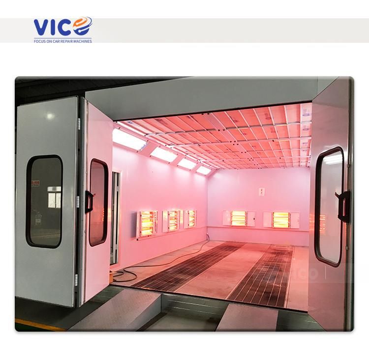 Vico Car Painting Booth Vehicle Repair Paint Oven Auto Baking Room