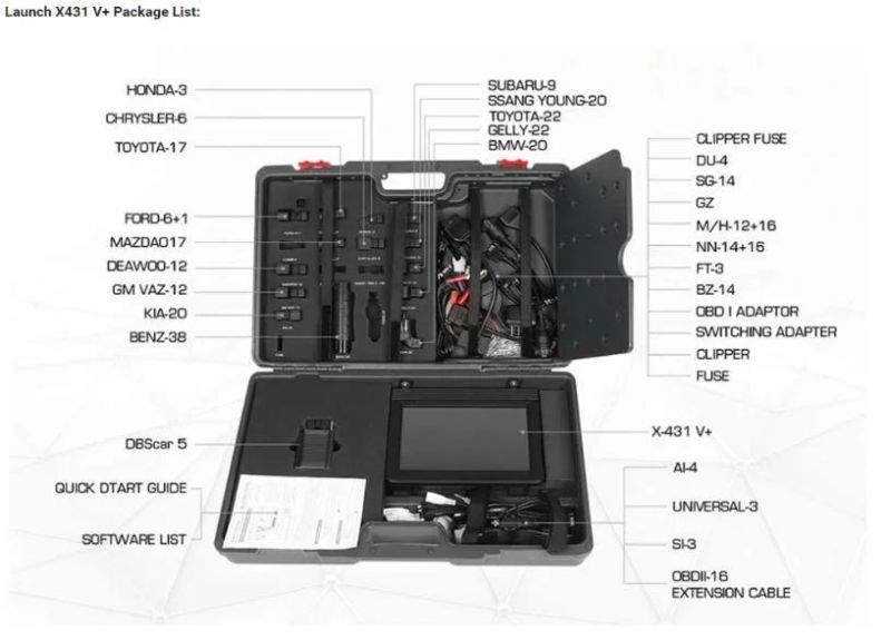 X431 V+ Vehicle Maintenance Tester