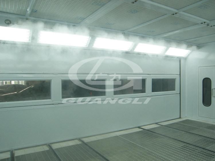 High Quality Used Auto Body Works Painting Line Booth with 3D Moveable Infrared Light