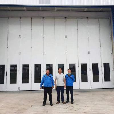 CE Approved 22m Big Bus Paint Spray Booth Industry Spray Booth