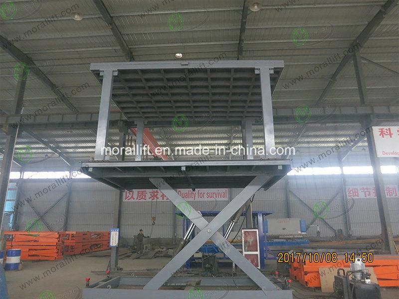 CE Hydraulic vertical car lift double deck parking equipment