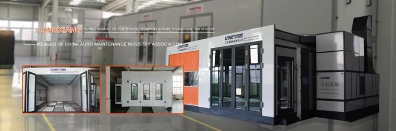 18m CE Spray Paint Booth for Bus & Truck Oven