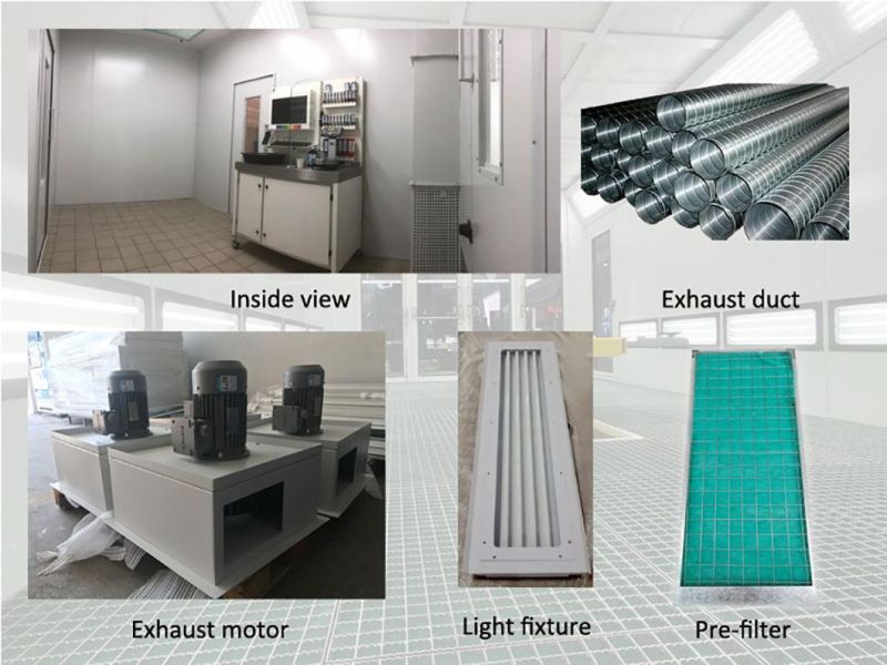 CE Standard Automotive Paint Mixing Room